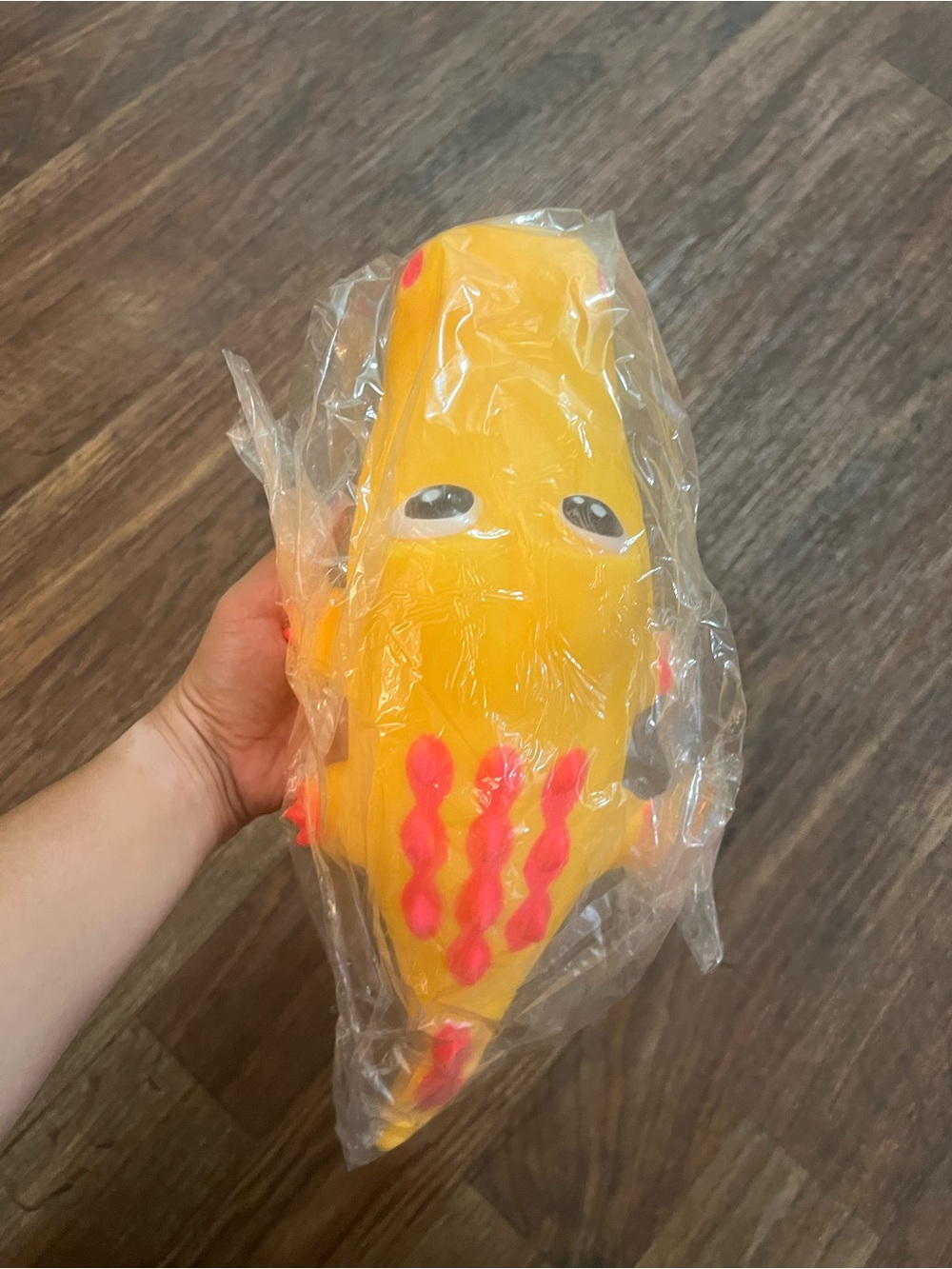 💛 Jumbo Yellow Crocodile Squishy 🐊🩷